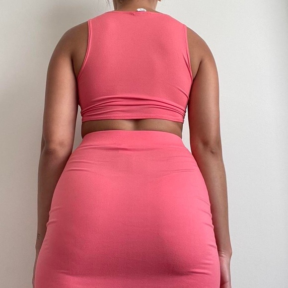 Pink Two Piece Set - Picture 3 of 4